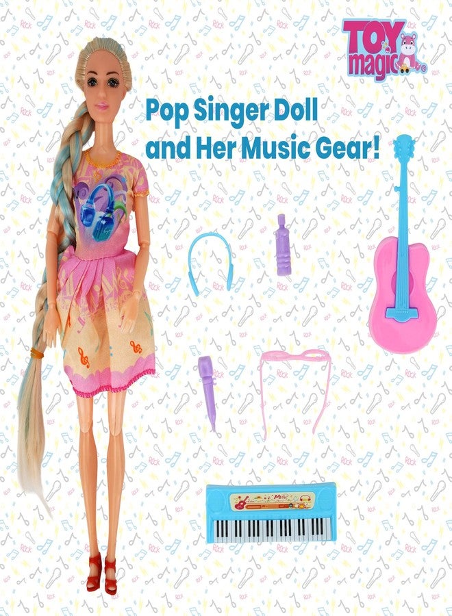 ToyMagic Fairy Doll Assortment | Magical Pop Star Doll Or Fairies Flower | Includes Stylish Accessories | Movable Limbs for Character Playset | Ideal Gift for Girls Aged 3 and Above | Assorted Themes - Image 3